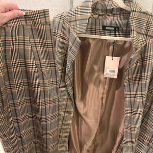 Missguided Oversized Blazer and Trousers Set